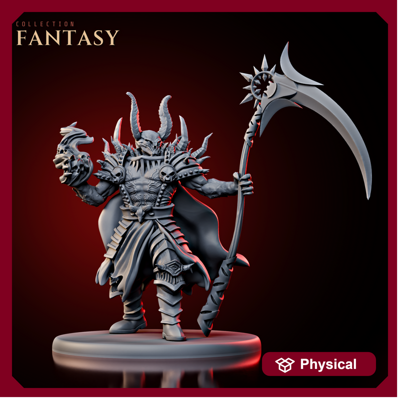 Devil Warlord w/ Scythe - Only-Games