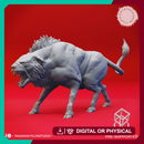 Agro Leucrotta - Tabletop Miniature (Pre-Supported)