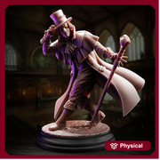 Wizard Warlock Miniature | Arcane Spellcaster NPC | UNPAINTED Resin DnD Pathfinder - Only-Games