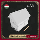 1/144 HÉV class III. station building