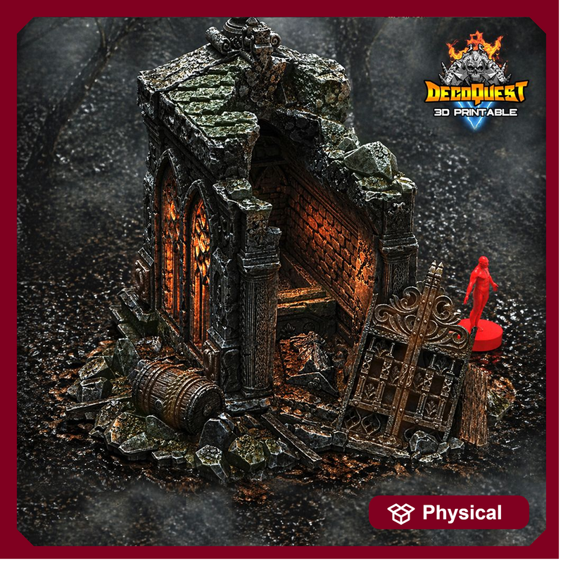 Ruined mausoleum