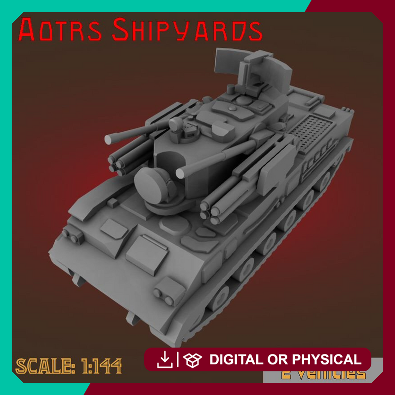 MG144-R09 9K22 Tunguska (2S6M) - Only-Games