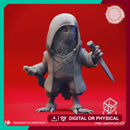 Owlin Rogue - Tabletop Miniature (Pre-Supported)