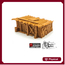 Scrap Yard House - 15mm 28mm 20mm 32mm Brave New Worlds Wasteworld Gaslands Terrain Scatter D&D DnD