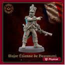 French Gothic Napoleonic Infantry Officer
