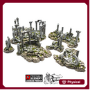 Ancient Ruins - Clorehaven and The Goblin Grotto - Printable Scenery - Wargaming Terrain Scatter D&D, DnD