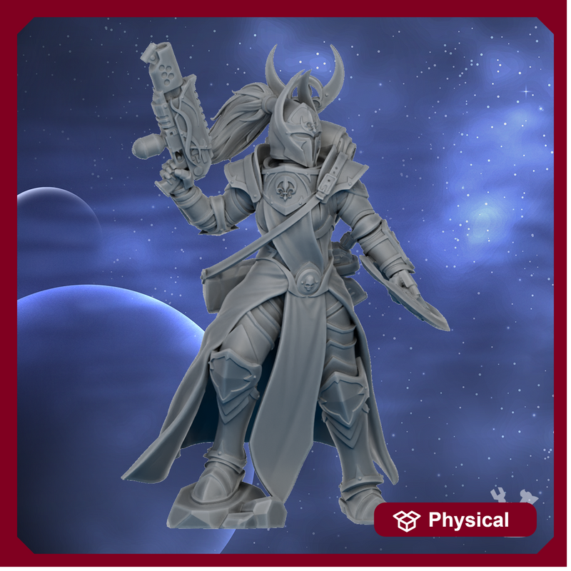 Nova Stars Commander with a Flame Pistol Mirrored