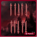 Crimson Wings Swords Set x10