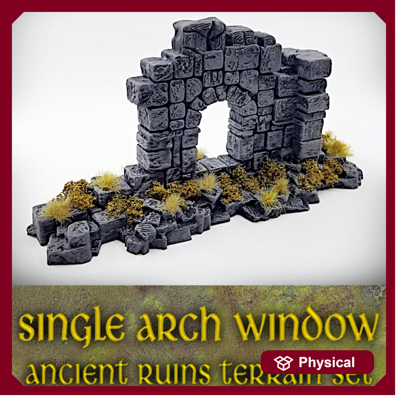 Single Arch Window: Ancient Ruins Terrain Set