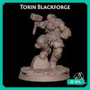 Torin Blackforge - Dwarf Hero with Warhammer