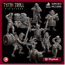 Halfling Bundle - Fantasy DND Miniatures - TytanTroll Miniatures