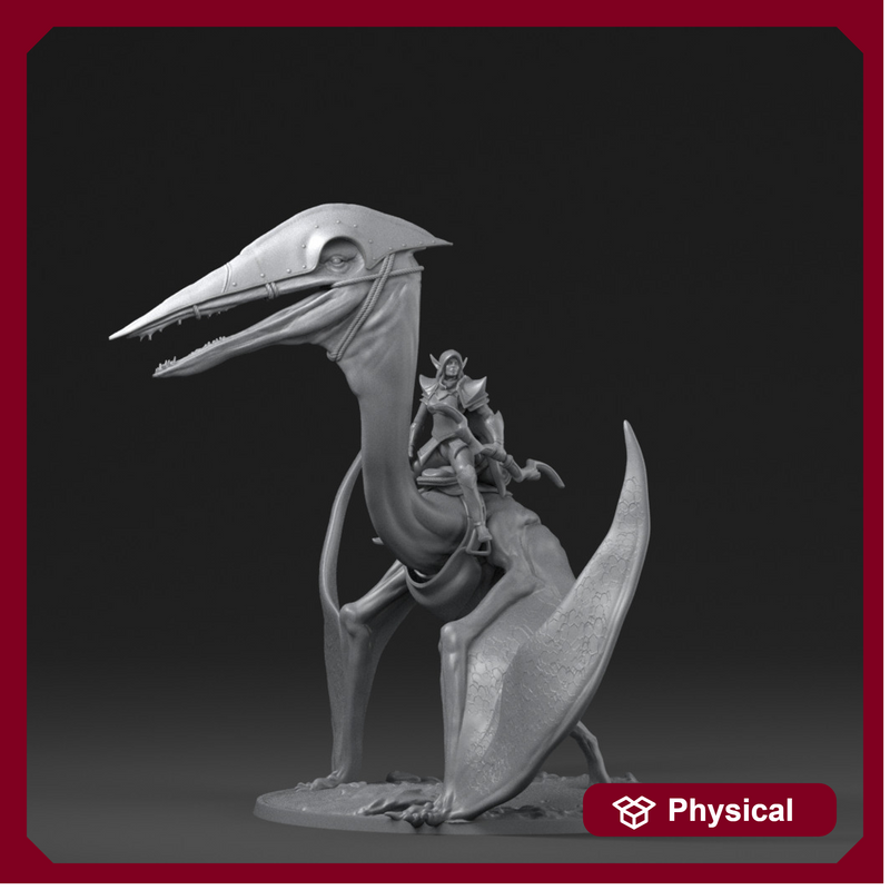 hatzegopteryx mounted