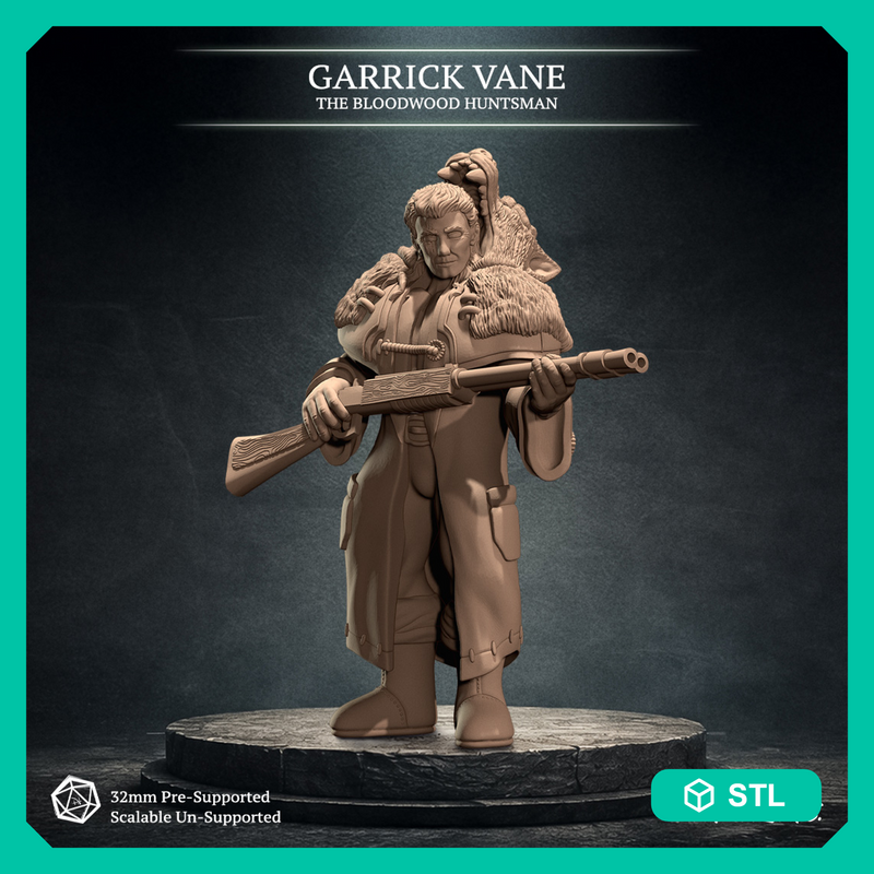 Garrick Vane, The Bloodwood Huntsman