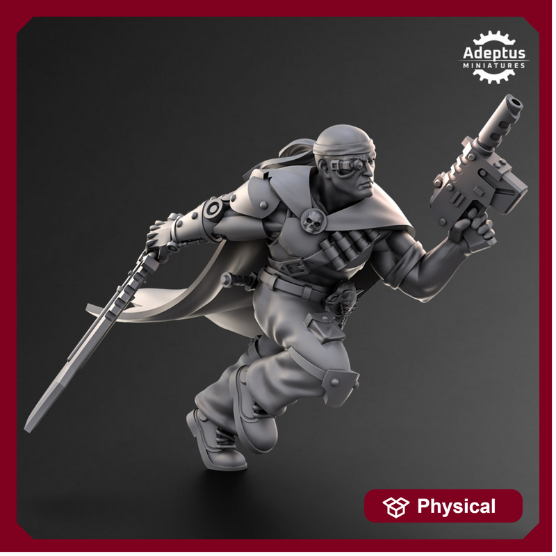 Commander Fang. Pose 2. Imperial Guard