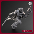 Commander Fang. Pose 2. Imperial Guard