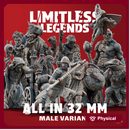 Limitless Legends - 32mm - All In - Male