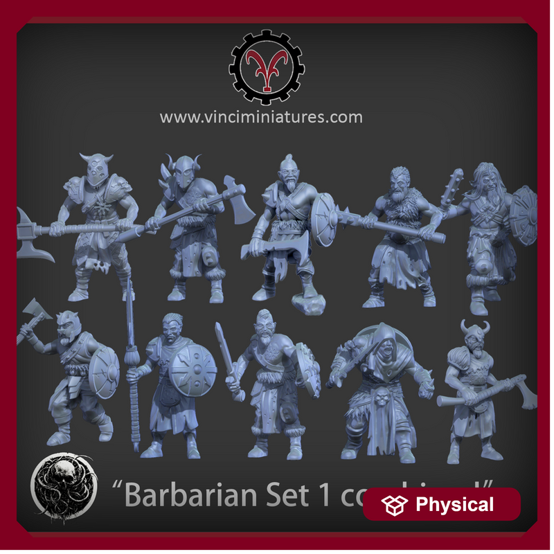 BARBARIANS SET 1 COMBINED