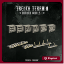 Trench Crusade terrain - Trench Walls 1
