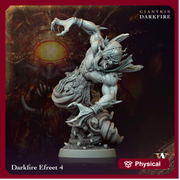Djinni, Dao, Efreeti, Genie | 28mm, 32mm,54mm,75mm,100mm Scales | Dungeons and Dragons 5e figure | Pathfinder | Archvillain Games - Only-Games