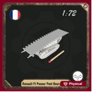 1/72 Renault Ft Poseur Pont Bourguignon
