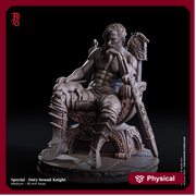 Duty bound Knight, Fighter Short Rest D&D 5e | Scales: 28mm, 32mm ,54mm, 75mm,100mm | Dungeons and Dragons | Pathfinder | Flesh of Gods - Only-Games