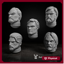 Legendary Heroes Heads x5