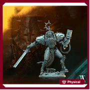 Sci-Fi Heavy Hallowed Sisters Engine Miniature | 32mm, 40mm, 50mm, 65mm 80mm BASE SIZES | Resin Unpainted | Sci-fi Archvillain Games - Only-Games