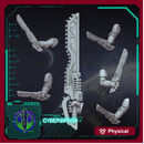 Crimson Angels Chainsword set 2