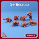 Grim Broodlings - 7 Minis Pack
