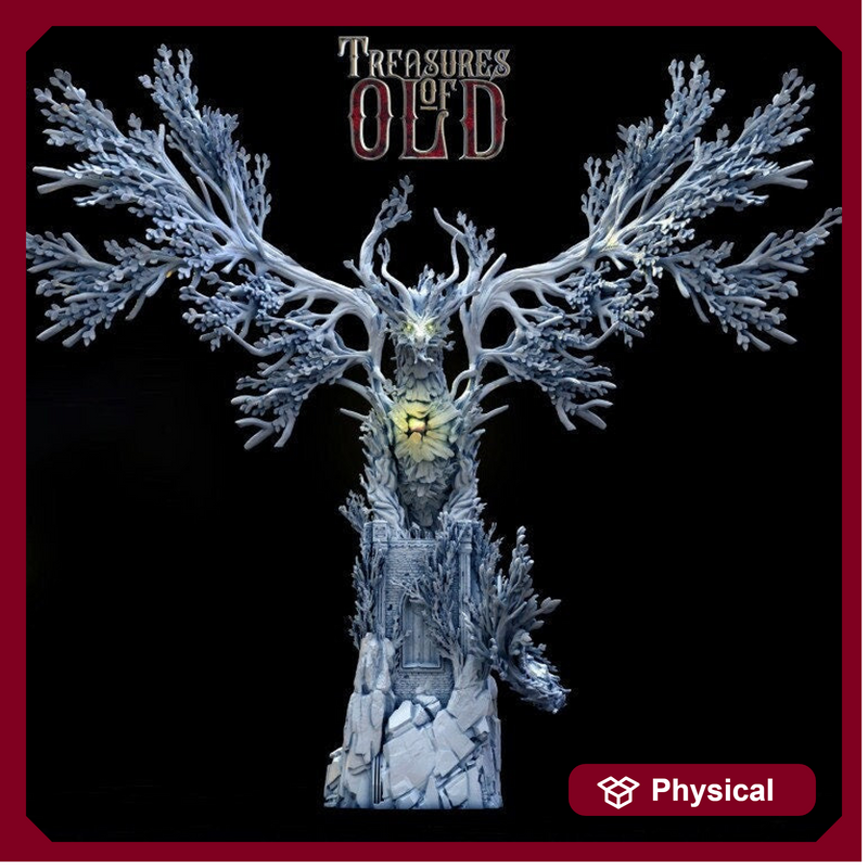 Forest Dragon Guardian miniature  | Mature & Ancient sizes 330mm High, 348mm wingspan |  Dragon Statue | Figurine | Dungeons and Dragons 5e - Only-Games