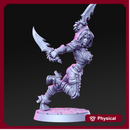 Brakha - Female Assassin - 32mm - DnD