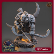 BearFolk Fighter Werebear Fighter Archer 5 Sizes /| D&D 5e | Dungeons and Dragons |Pathfinder - Only-Games