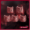 Crimson Wings Bodies Set x5