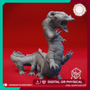 Behir - Tabletop Miniature (Pre-Supported)
