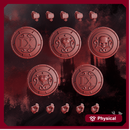 Crimson Wings Destroyers Shields Set x5