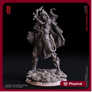 Gloomstalker Ranger, Fighter, Rogue | 28mm, 32mm,54mm,75mm,100mm Scales | Player Character Mini | D&D 5e Pathfinder Figurine | Flesh of Gods - Only-Games