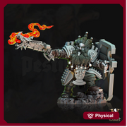 Dwarf Artillerist Artificer Resin Miniatures | Dungeons and Dragons | 28mm, 32mm, 54mm, 75mm Scales | Pathfinder | Figure for Painting| - Only-Games
