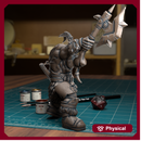 Orc Spearman - TytanTroll Miniatures - DnD - Fantasy