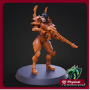 Space Elf Female Soldier Pose 1