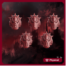Crimson Wings Honour Squad Helmets Set x5