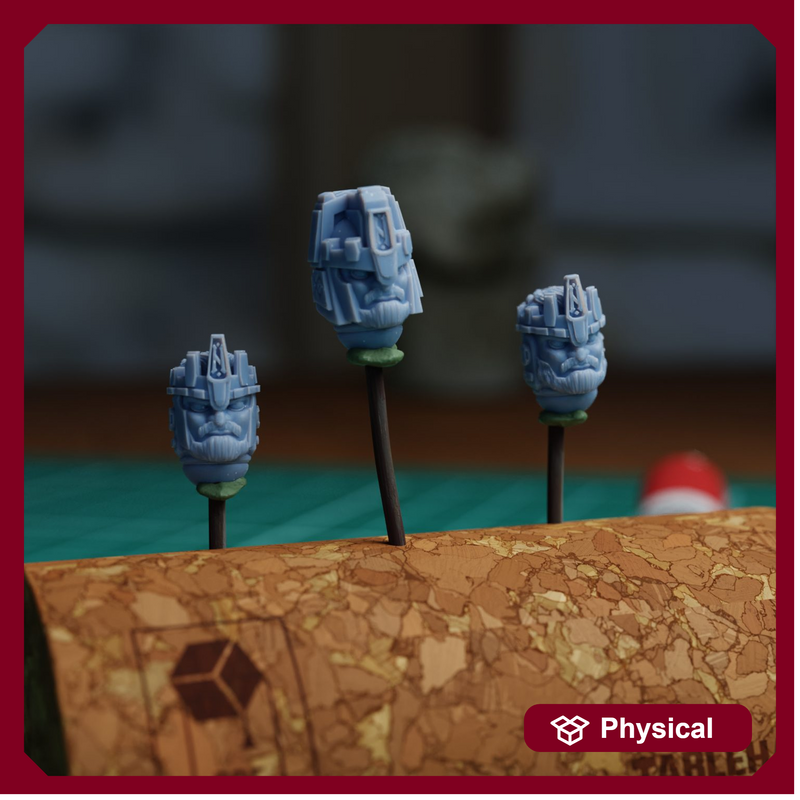 Bits Pack - Federation of Tyr King Heads