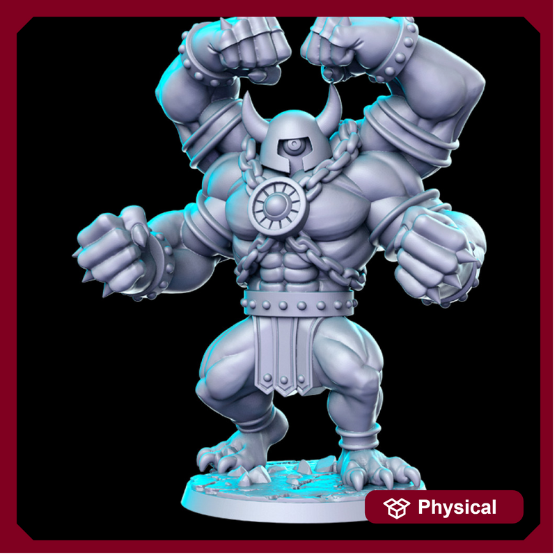 Gorghol - Four Arms - 32mm - DnD