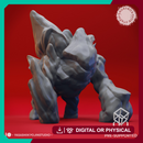 Ice Golem - Tabletop Miniature (Pre-Supported)