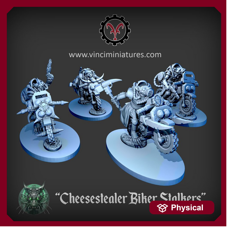 CHEESESTEALERS BIKER STALKERS