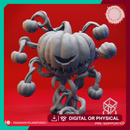 Pumpkin Tyrant - Tabletop Miniature (Pre-Supported)