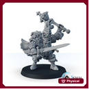Ogre with mace, “Ironheads” heavy infantry