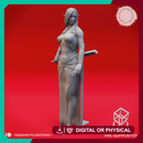 Drow Priestess - Tabletop Miniature (Pre-Supported)