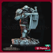 Sci-Fi Miniature Army Veterans | Base sizes: 25mm.32mm,40mm,65mm,80mm (see description) | Resin Mini | Morior Iron Guard | Archvillain Games - Only-Games