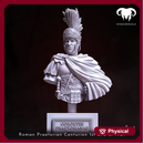 Bust - Roman Praetorian Centurion 1st-2nd C. A.D. In Charge!