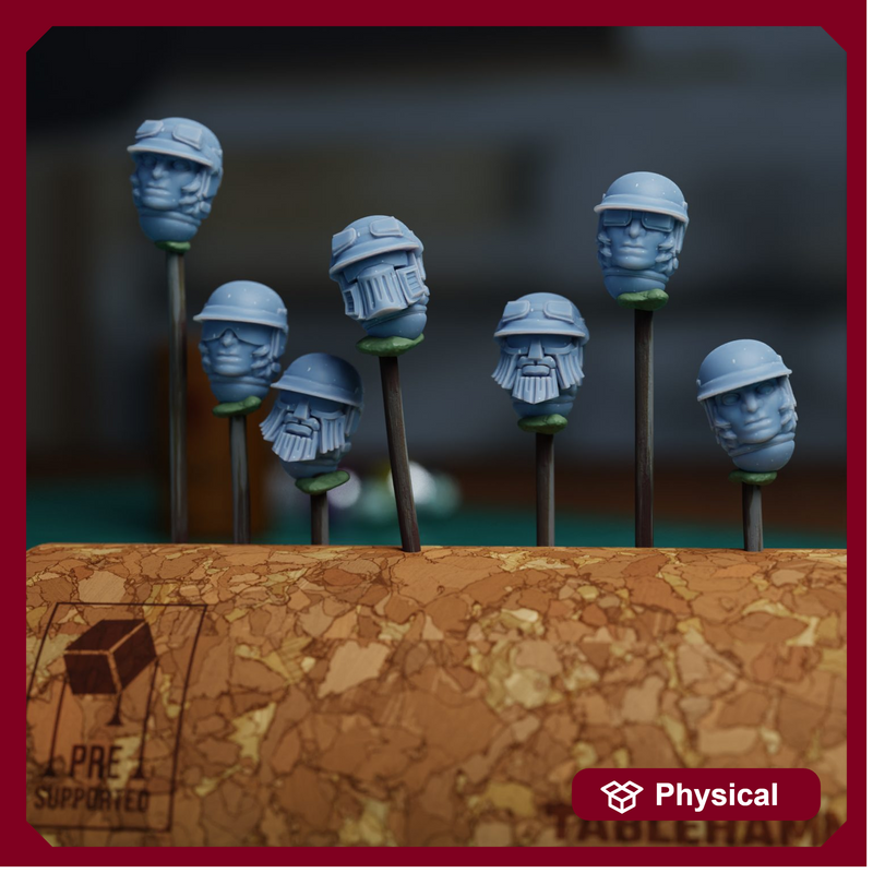 Bits Pack - Federation of Tyr Femme Pilot Heads